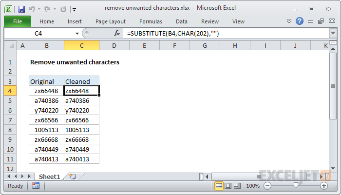 remove-unwanted-characters-excel-formula-exceljet